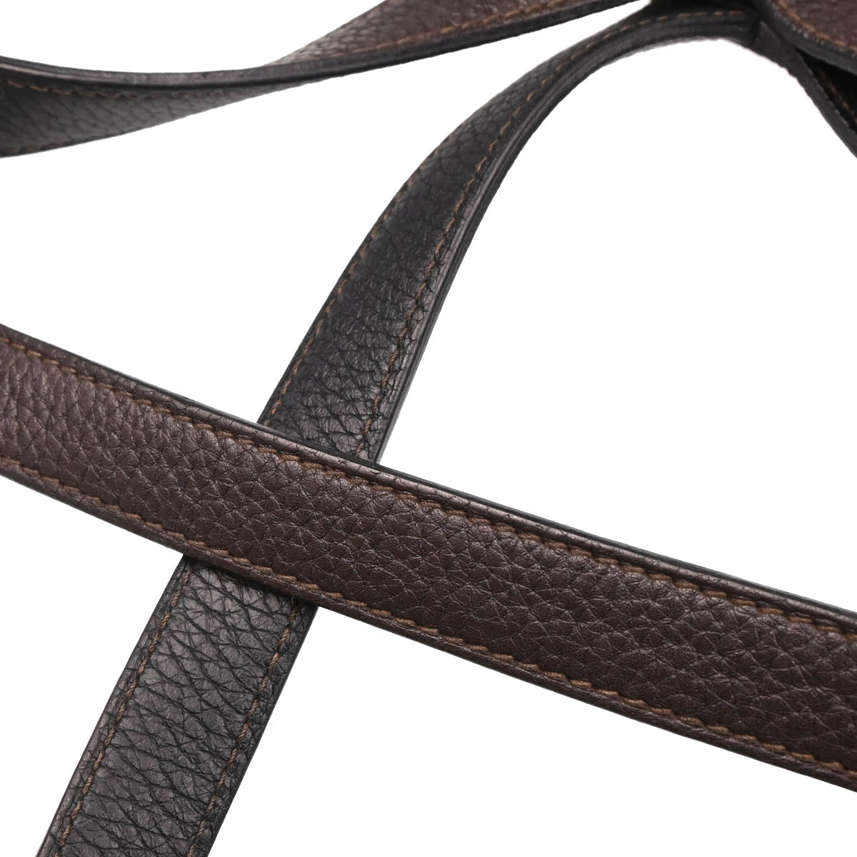 Hermes Chocolat Black Taurillon Double Sens 36 Reversible Tote Handbag