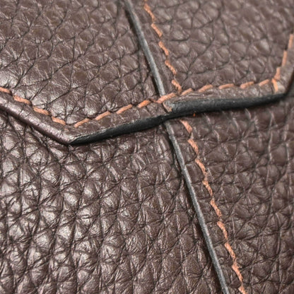 Hermes Chocolat Black Taurillon Double Sens 36 Reversible Tote Handbag