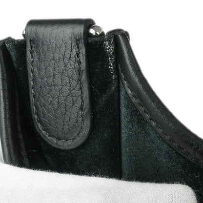 Hermes 2017 Black Taurillon Clemence Evelyne 3 29 PM Shoulder Bag