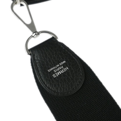 Hermes 2017 Black Taurillon Clemence Evelyne 3 29 PM Shoulder Bag