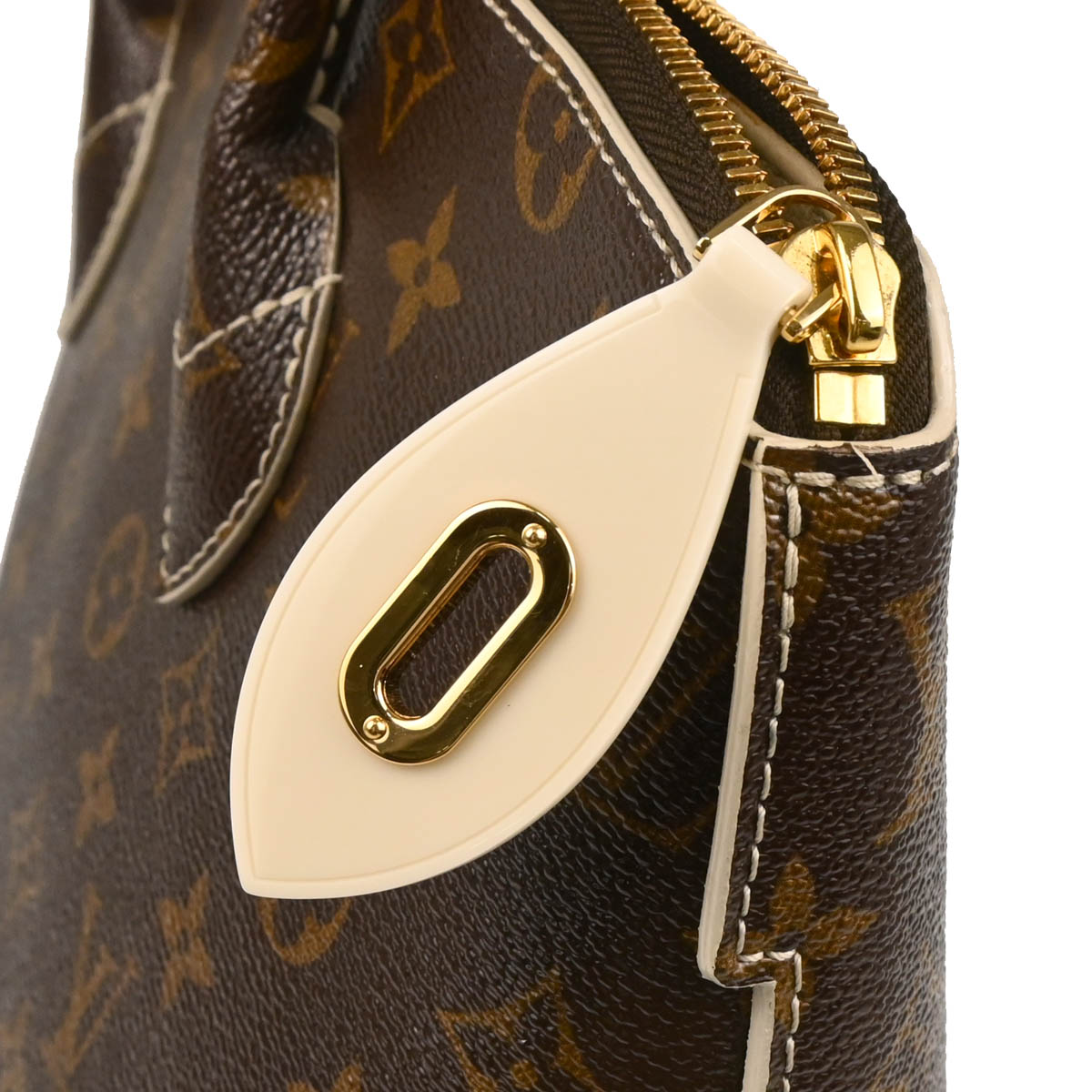 Louis Vuitton 2011 Shiny Monogram Lockit PM Handbag M40597