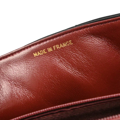 Chanel 1991-1994 Black Lambskin Medium Diana Shoulder Bag