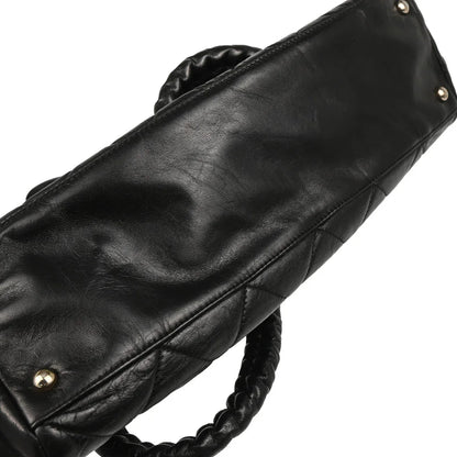 Chanel 2008-2009 Black Lambskin Handbag