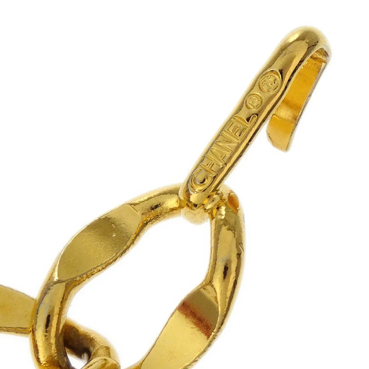 Chanel Chain Belt Medallion Gold Small Good