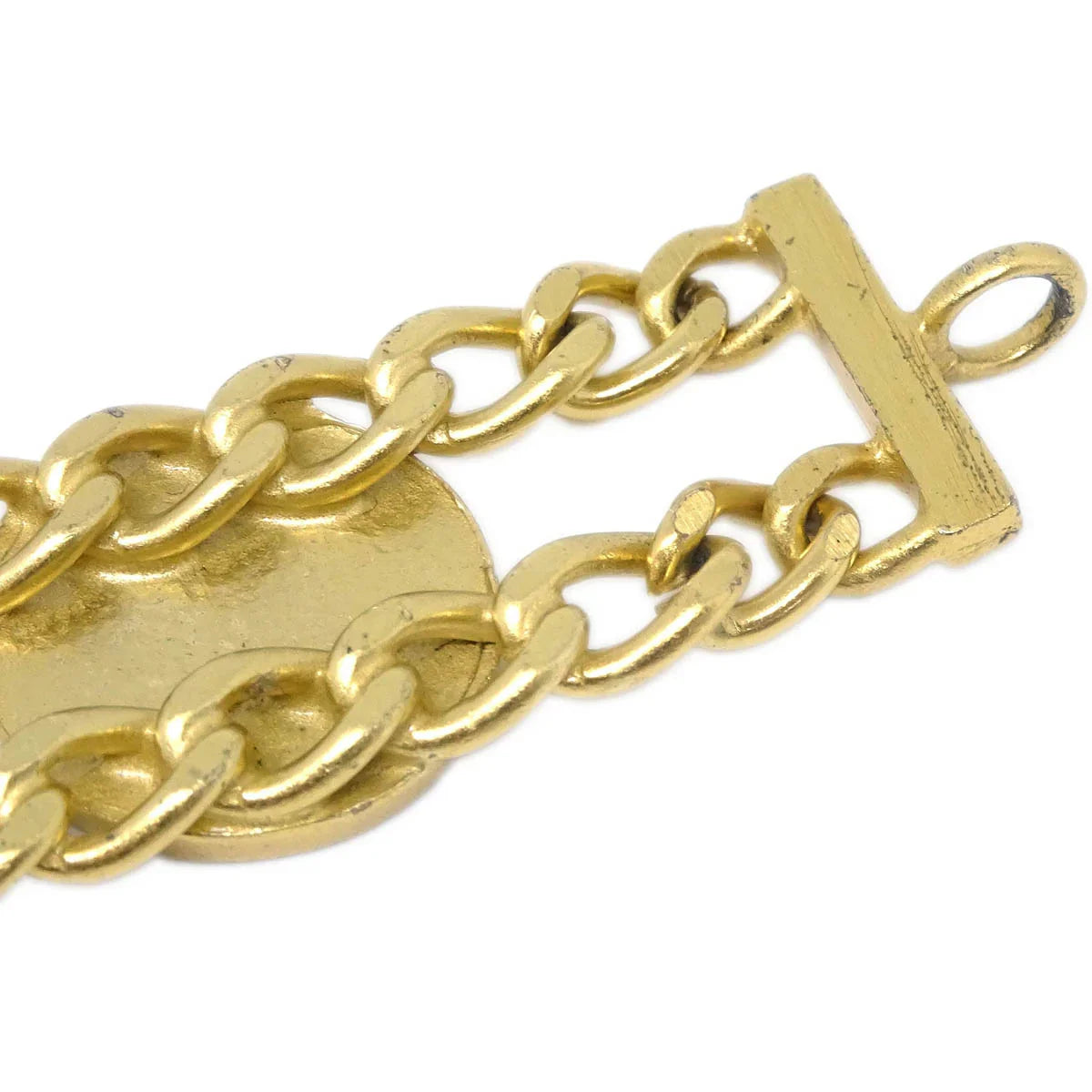 Chanel Bracelet Gold Black 01P