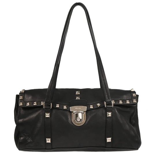 Prada Black Leather Handbag