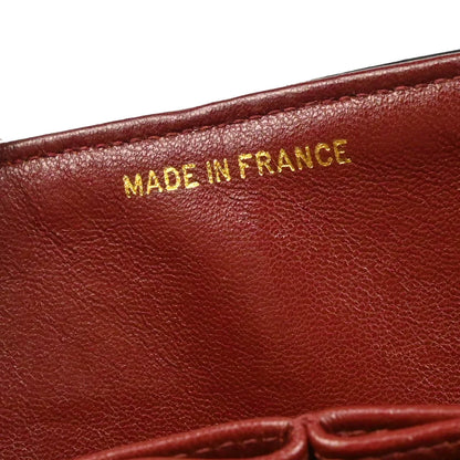 Chanel 1994-1996 Black Lambskin Small Classic Double Flap Shoulder Bag