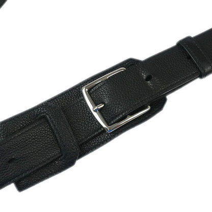 Hermes 2008 Black Taurillon Clemence Jypsiere 37 Shoulder Bag