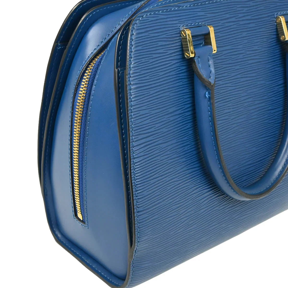 Louis Vuitton 1998 Blue Epi Pont Neuf Handbag M52055