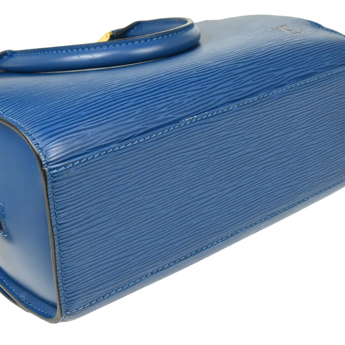 Louis Vuitton 1998 Blue Epi Pont Neuf Handbag M52055