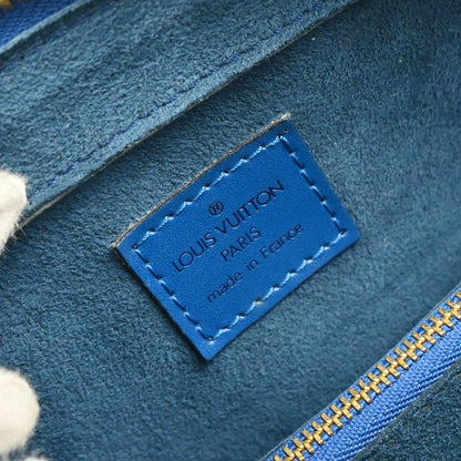 Louis Vuitton 1998 Blue Epi Pont Neuf Handbag M52055