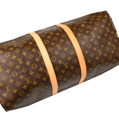 Louis Vuitton 2004 Monogram Keepall Bandouliere 55 Duffle Bag M41414