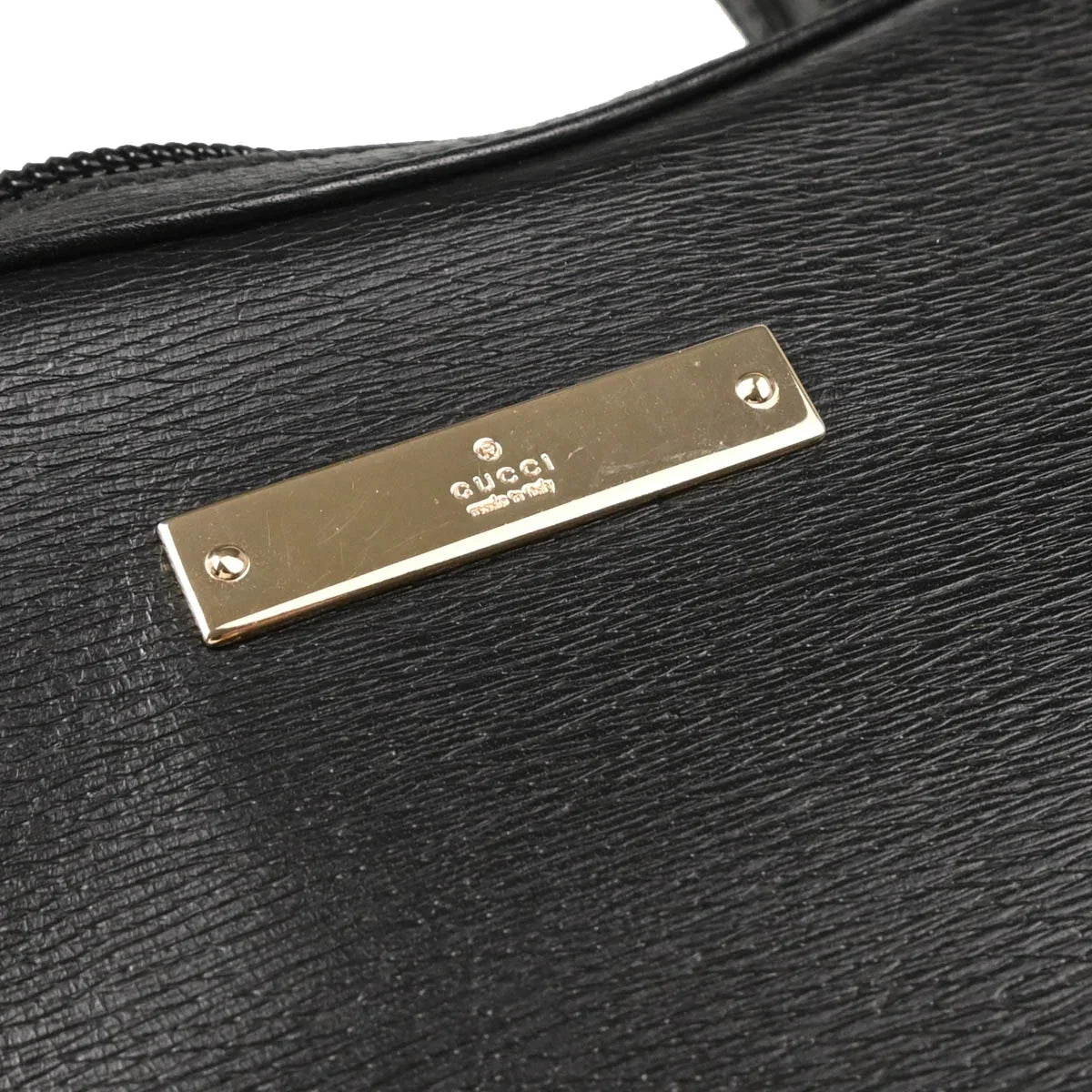Gucci Black Leather Handbag