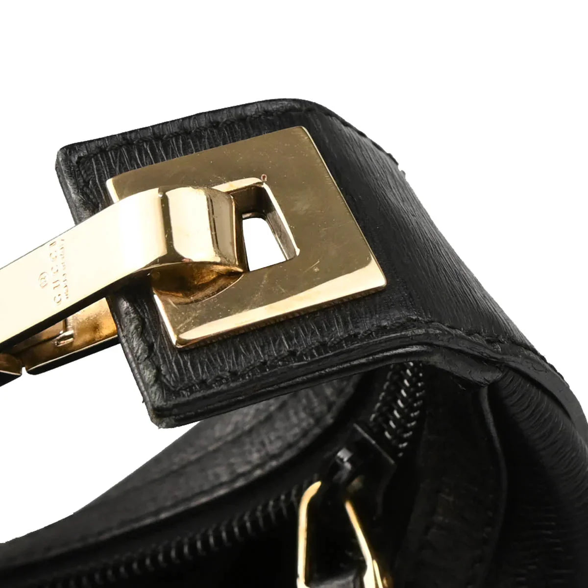 Gucci Black Leather Handbag