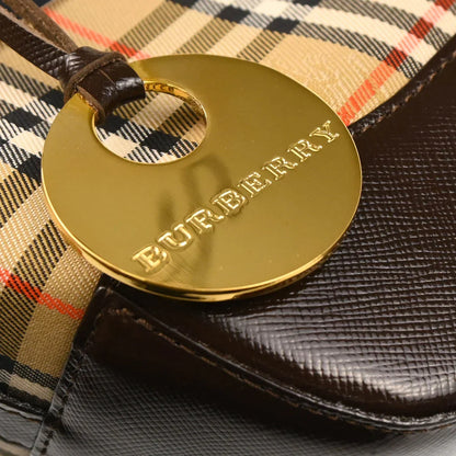 Burberry Beige House Check Tote Handbag