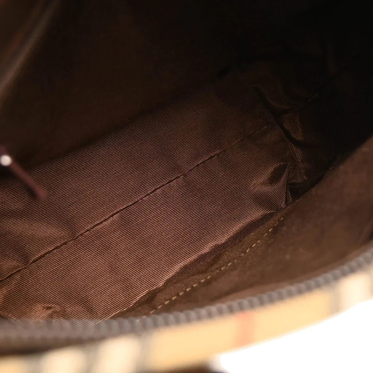 Burberry Beige House Check Tote Handbag