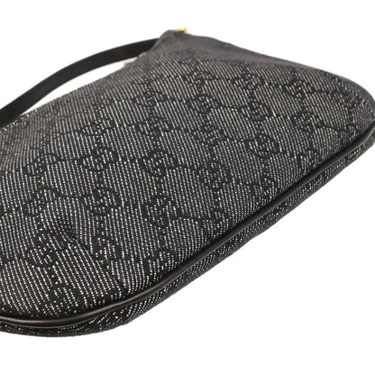 Gucci Black GG Hobo Handbag