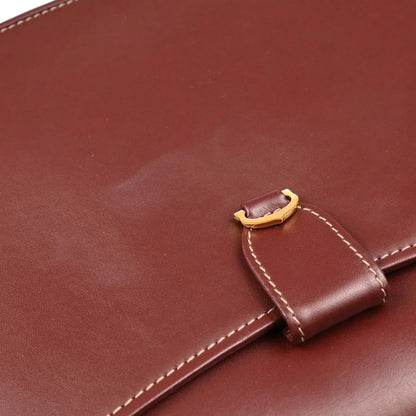 Cartier Bordeaux Leather Must de Cartier Shoulder Bag