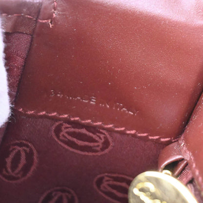 Cartier Bordeaux Leather Must de Cartier Shoulder Bag