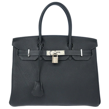Hermes 2004 Graphite Fjord Birkin 30 Handbag