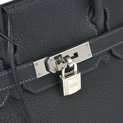 Hermes 2004 Graphite Fjord Birkin 30 Handbag