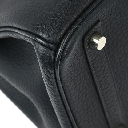 Hermes 2004 Graphite Fjord Birkin 30 Handbag