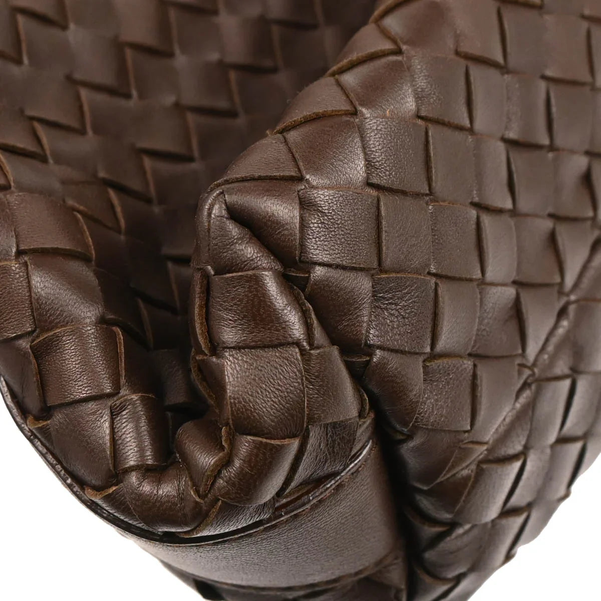 Bottega Veneta Brown Intrecciato Hobo Handbag