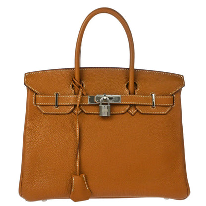 Hermes 2007 Gold Togo Birkin 30 Handbag