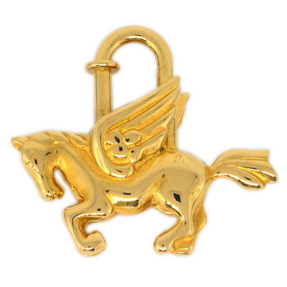 Hermes 1993 Le Cheval Pegasus Cadena Gold Small Good