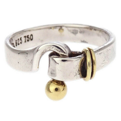 Tiffany & Co. Ring Hook & Eye Silver Gold Ag925 Au750 #58
