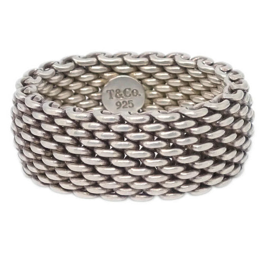 Tiffany & Co. Mesh Ring SV925 #56
