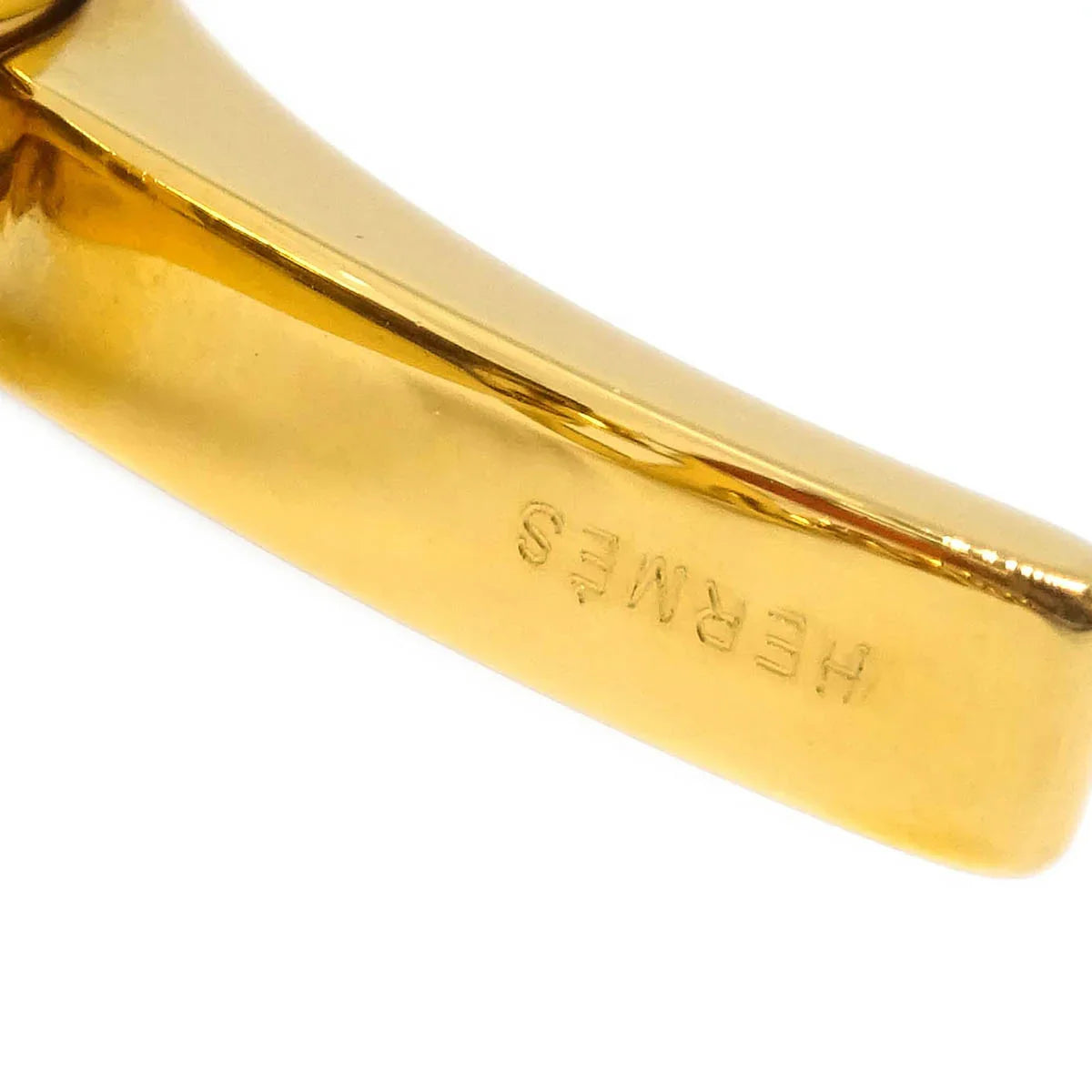 Hermes Filou Glove Holder Clip Gold Small Good