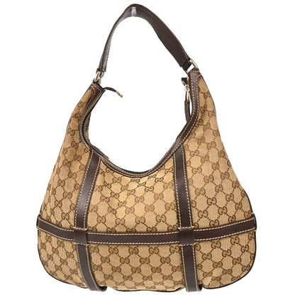 Gucci Beige GG Hobo Handbag