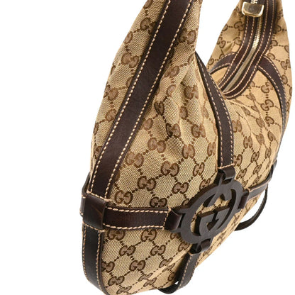 Gucci Beige GG Hobo Handbag