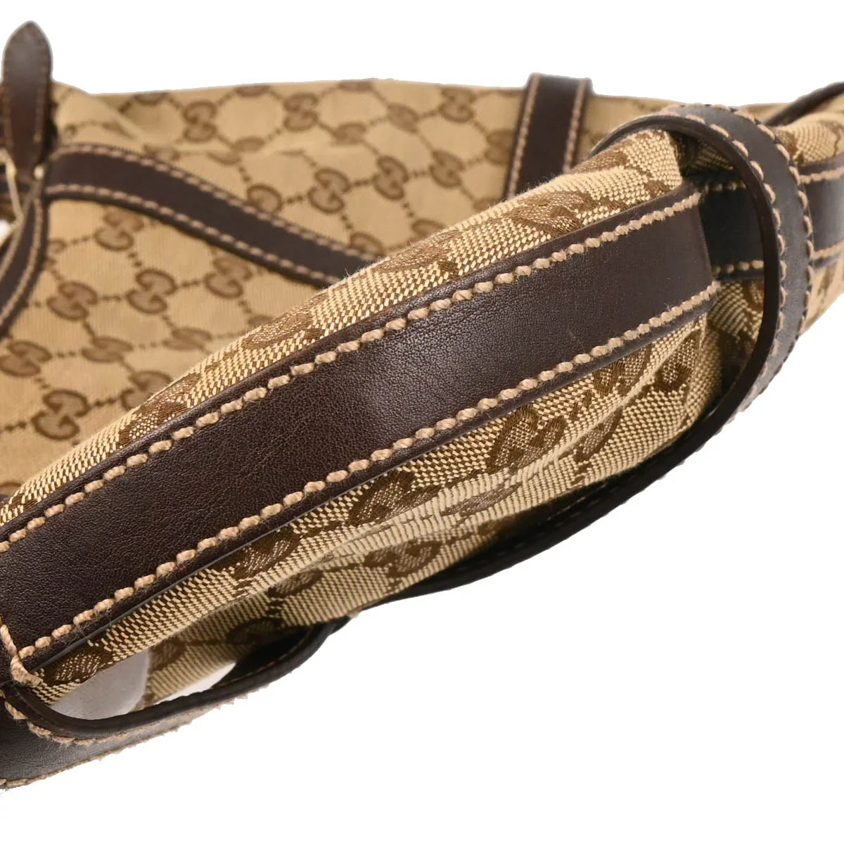Gucci Beige GG Hobo Handbag