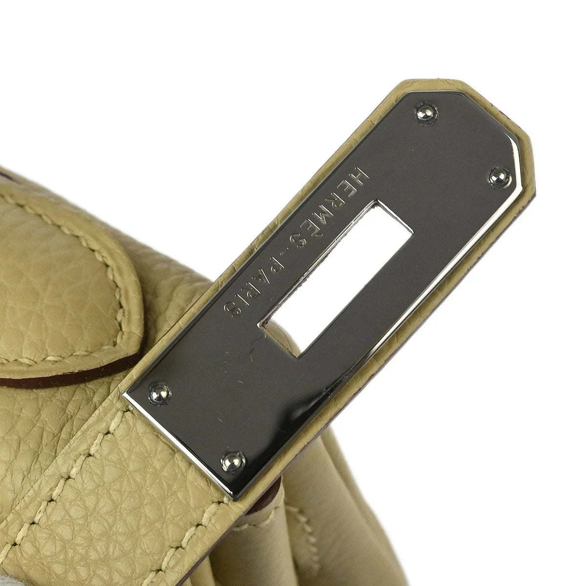 Hermes 2010 Pechemin Togo Kelly 32 Retourne 2way Shoulder Handbag