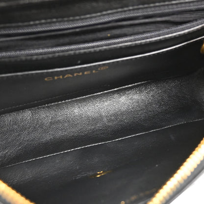 Chanel 1994-1996 Black Lambskin Backpack