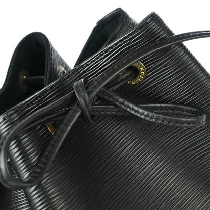 Louis Vuitton 1998 Black Epi Petite Noe Bucket Shoulder Bag M59012