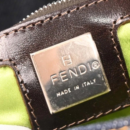 Fendi Navy Denim Baguette Handbag