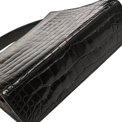 Cartier * Black Crocodile Handbag