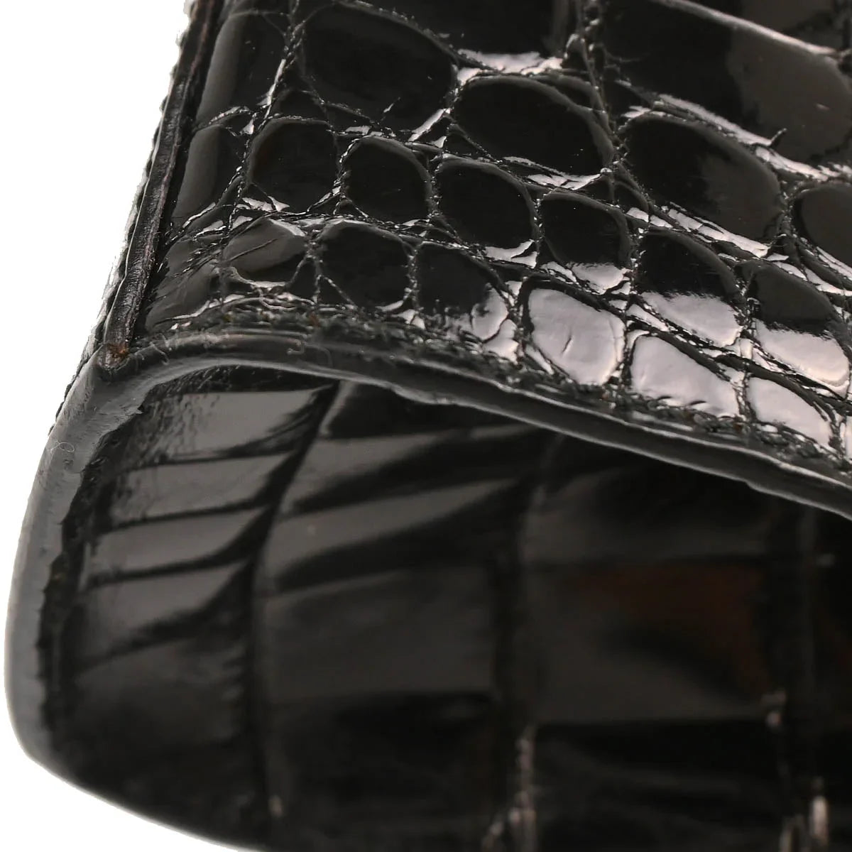 Cartier * Black Crocodile Handbag