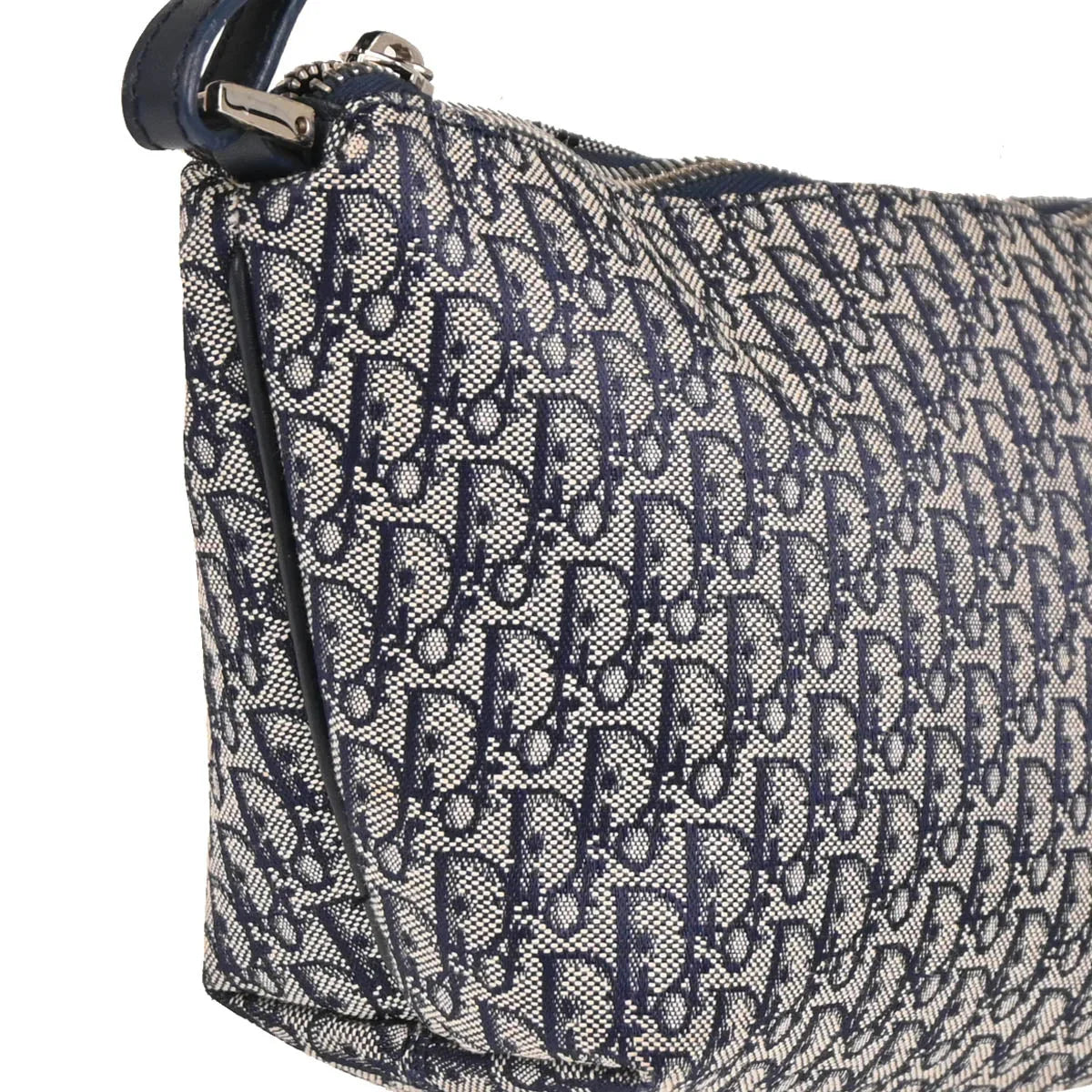 Christian Dior 2003 Navy Trotter Handbag