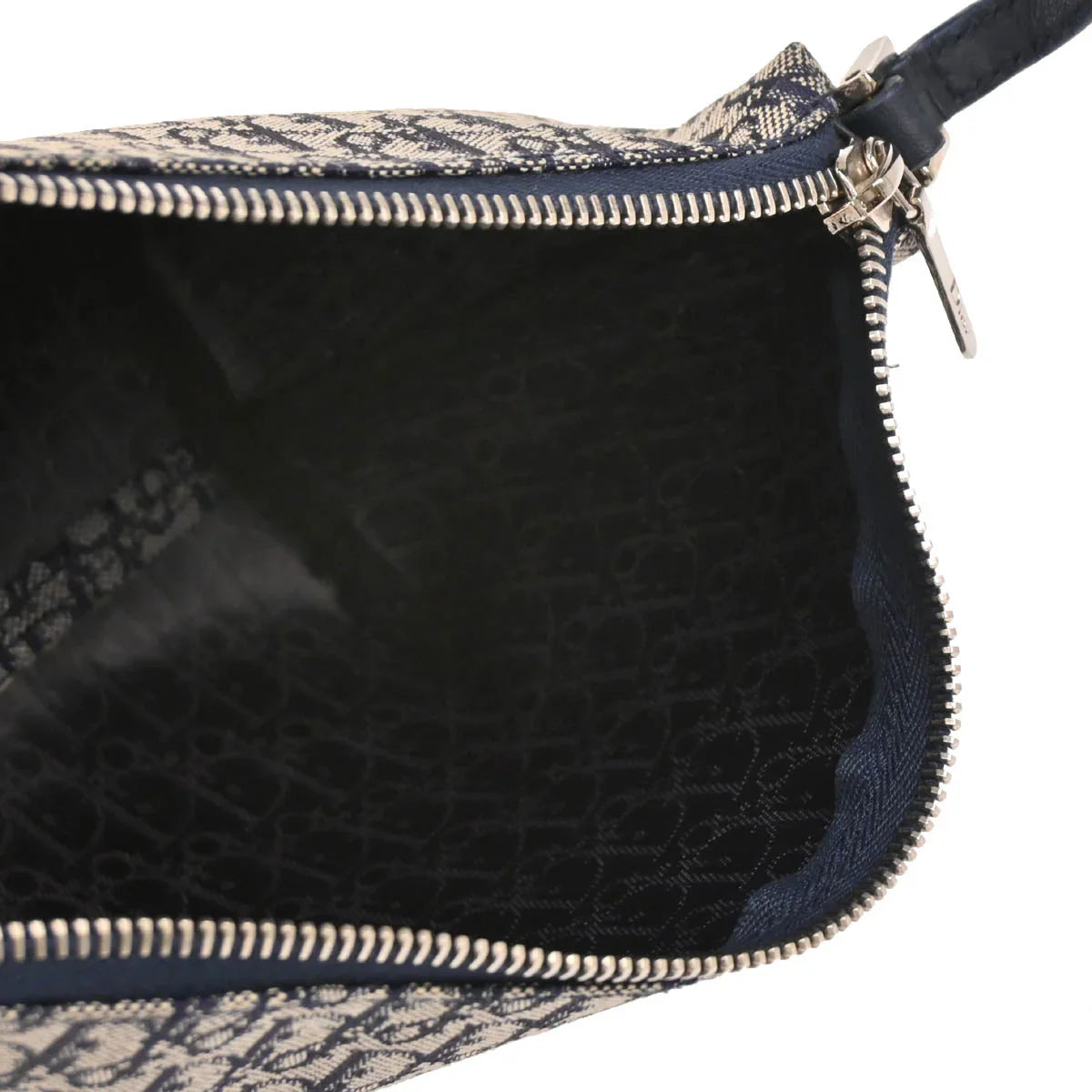 Christian Dior 2003 Navy Trotter Handbag