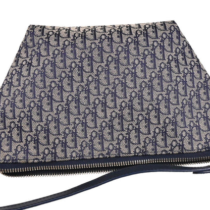 Christian Dior 2003 Navy Trotter Handbag