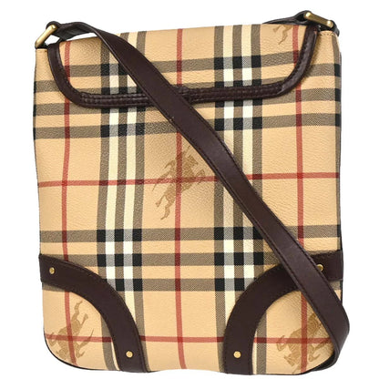 Burberry Beige House Check Shoulder Bag