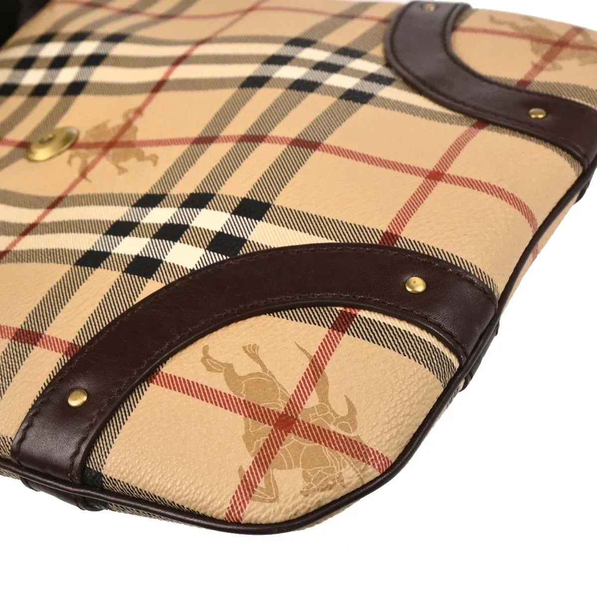 Burberry Beige House Check Shoulder Bag