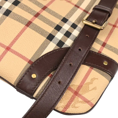 Burberry Beige House Check Shoulder Bag