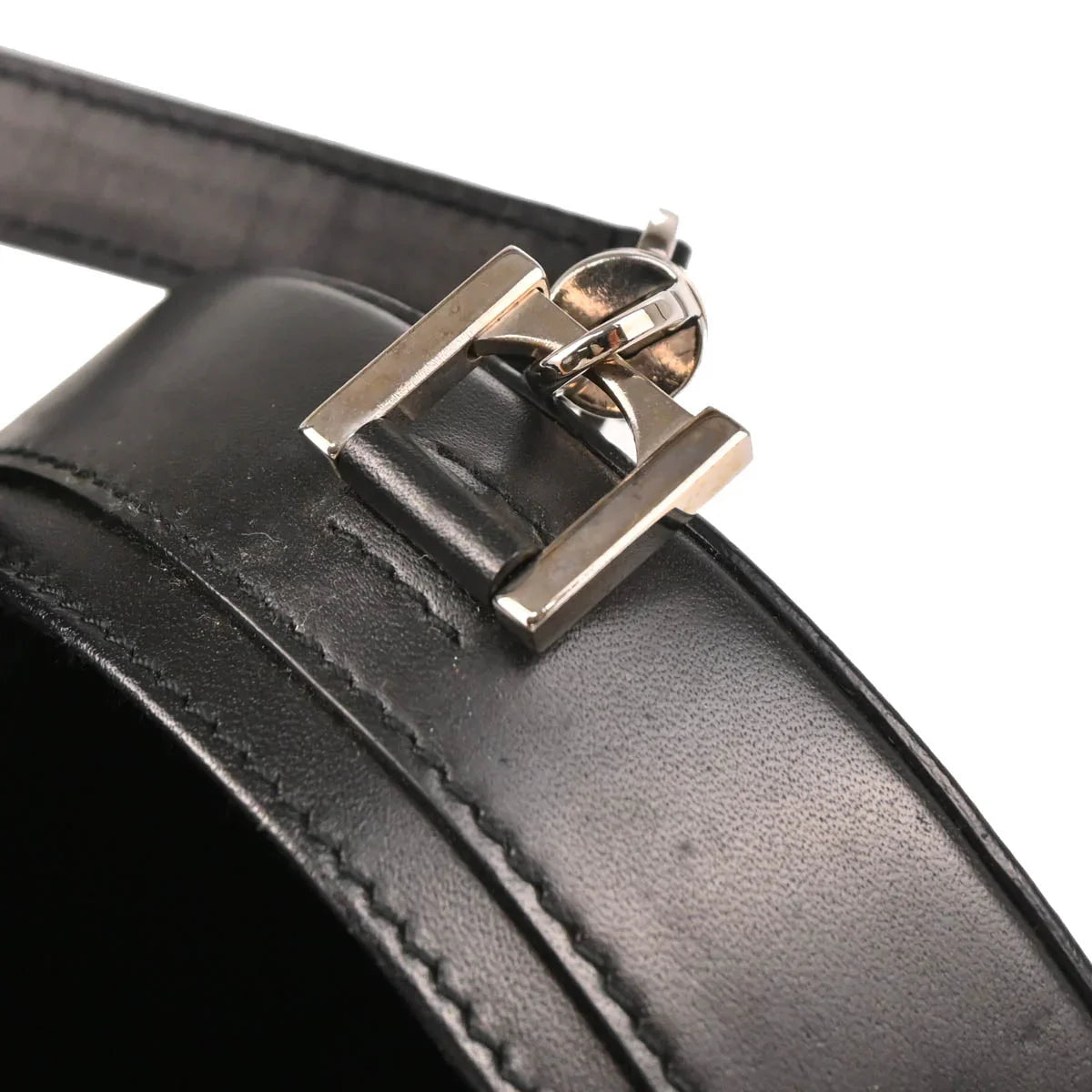 Bvlgari Blue Black Denim Logo Handbag