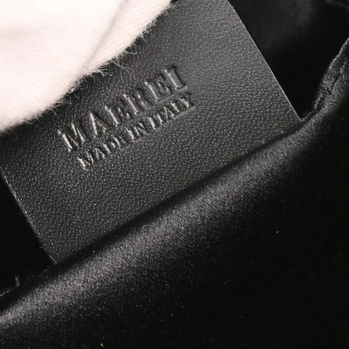 Bvlgari Blue Black Denim Logo Handbag