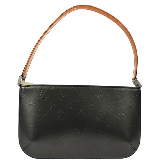 Louis Vuitton 2002 Black Monogram Mat Fowler Handbag M55142